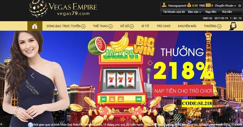 Vegas Casino cung cấp nhiều tỷ lệ cược vô cùng hấp dẫn