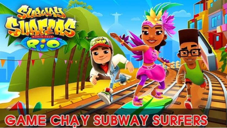 Subway Surfers Game Chạy Trên Đường Ray Tàu Hỏa