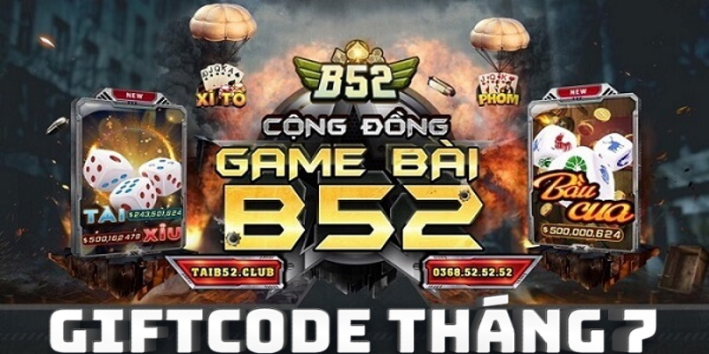 Giftcode từ B52 Club